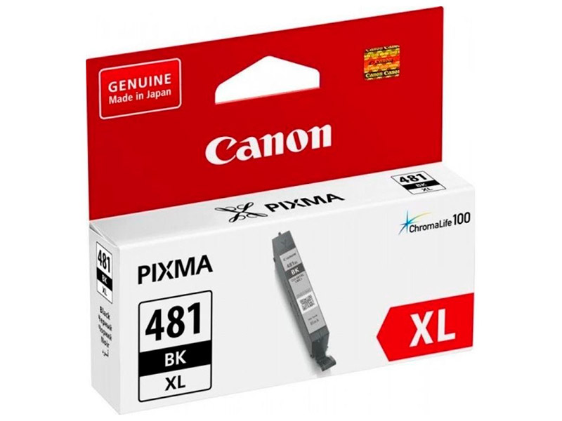 Картридж Canon CLI-481XL Black 2047C001 для Pixma TS6140/TS8140TS/TS9140/TR7540/TR8540 чернила для canon pixma tr7540 tr8540 ts6140 ts8140 ts9140 cactus