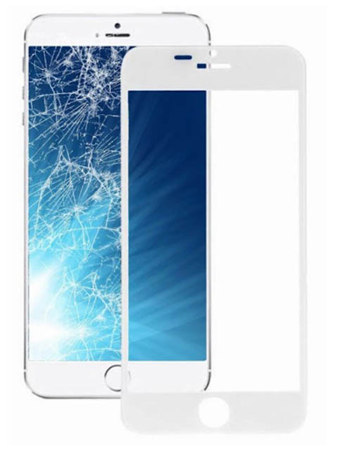 Защитное стекло ZeepDeep для APPLE iPhone 6 / 6S Full Glue 10/20D White 766027