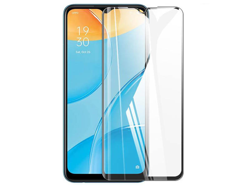 

Защитное стекло Pero для Oppo A16 Full Glue Black PGFG-OA16, Oppo A16