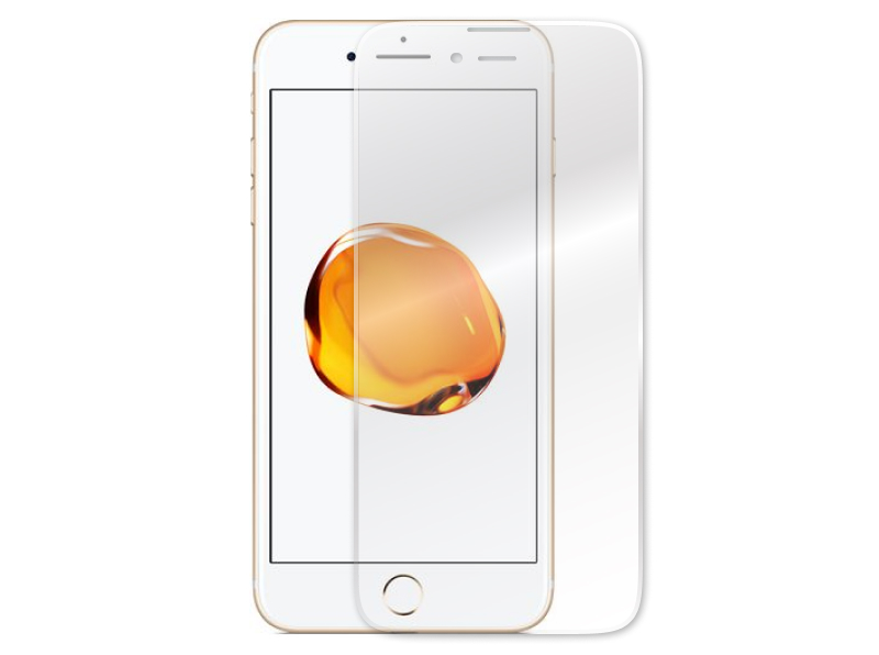 Защитное стекло ZeepDeep для APPLE iPhone 7 Plus / 8 Plus Full Glue 20D White 810090