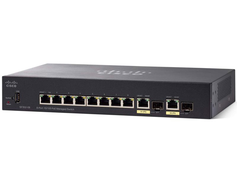 фото Коммутатор cisco sf352-08-k9-eu