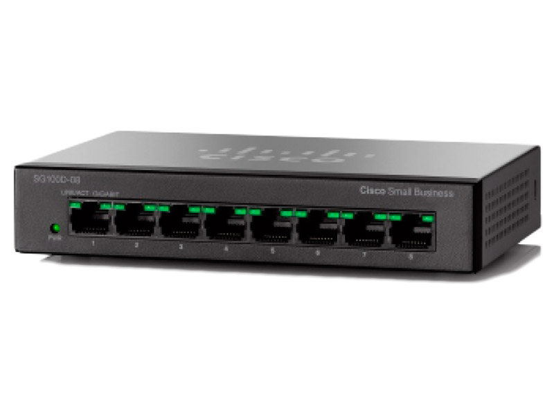 

Коммутатор Cisco SG110D-08HP, SG110D-08HP-EU
