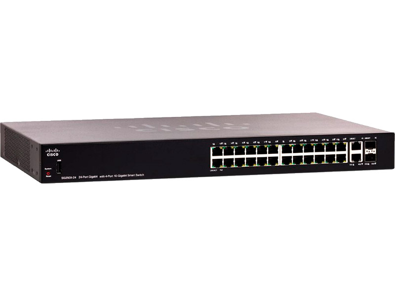 фото Коммутатор cisco sg250x-24-k9-eu