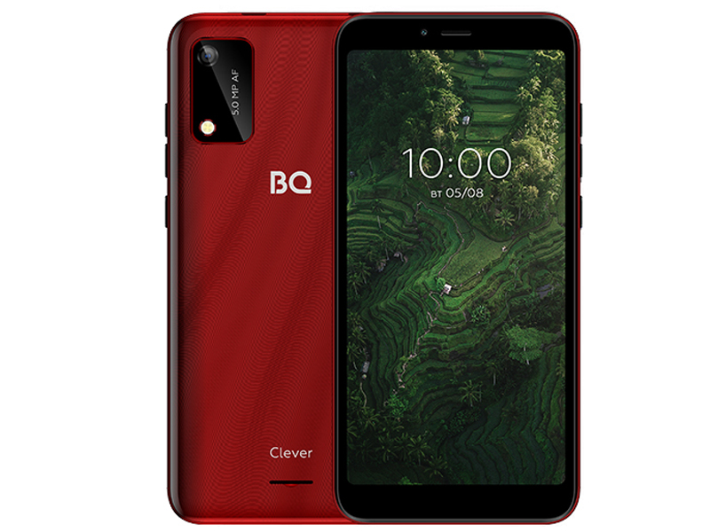 Сотовый телефон BQ 5745L Clever 1/32Gb Red Выгодный набор + серт. 200Р!!!