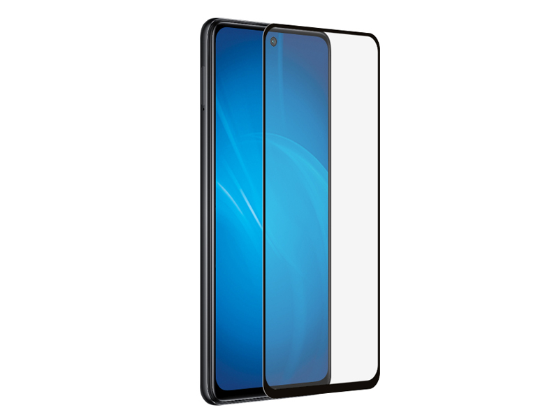 

Закаленное стекло DF для Poco M4 Pro 5G Full Screen+Full Glue Black Frame poColor-06, Poco M4 Pro 5G
