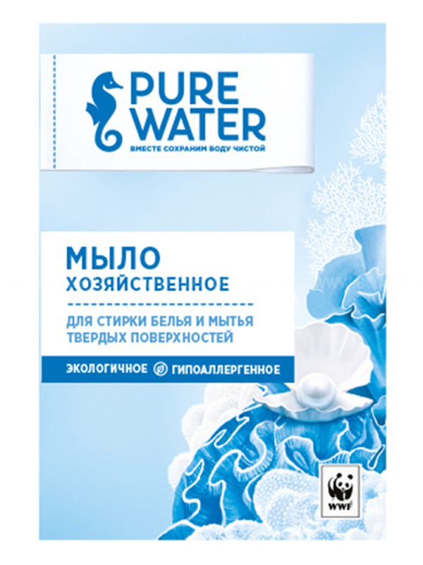 Мыло хозяйственное Pure Water 175g 400031
