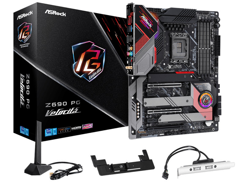 

Материнская плата ASRock Z690 PG Velocita, Z690 PG Velocita