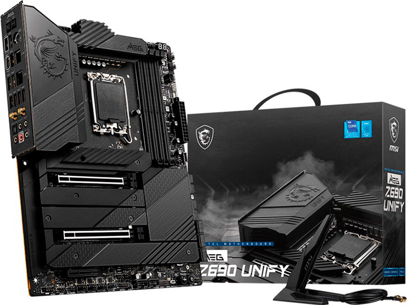 фото Материнская плата msi meg z690 unify