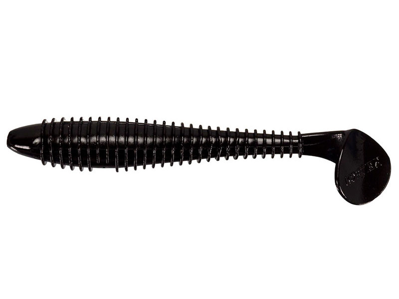 

Приманка Keitech Swing Impact FAT 3.8 Black 6шт, Swing Impact FAT 3.8