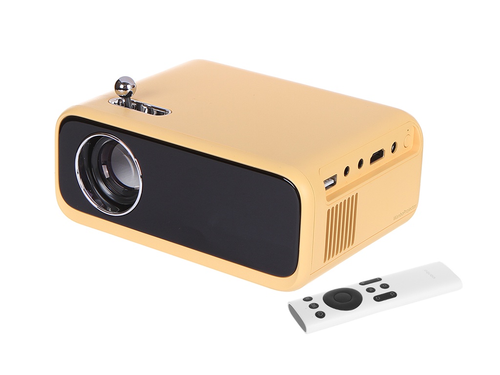 фото Проектор xiaomi wanbo projector mini xs01 yellow