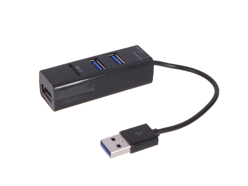  USB Palmexx 41 USB - 3xUSB 2.0+TF Black PX/HUB-3USB2.0-TF-BLK