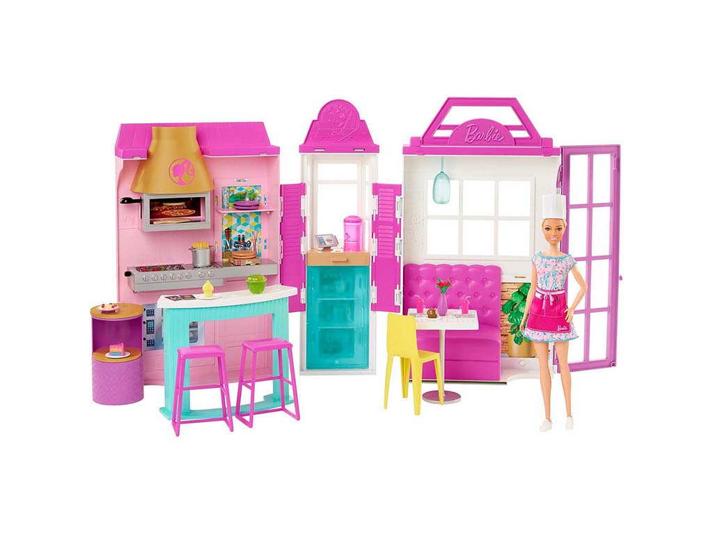 Игровой набор Mattel Barbie Гриль-ресторан HBB91