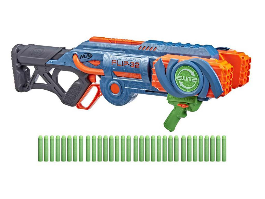 

Игрушка Hasbro Бластер Нёрф Элит 2.0 Флип 32 F2553EU4, F2553EU4
