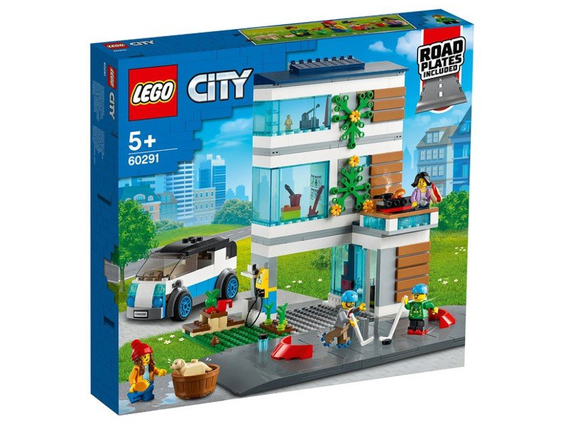 Конструктор Lego City Современный дом для семьи 388 дет. 60291