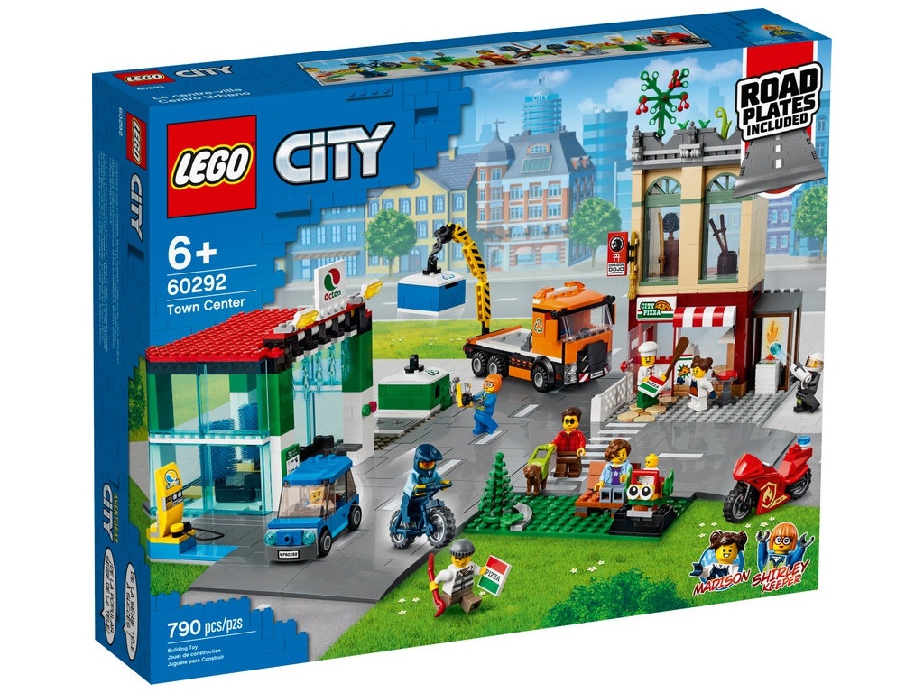 Конструктор Lego City Центр города 790 дет. 60292