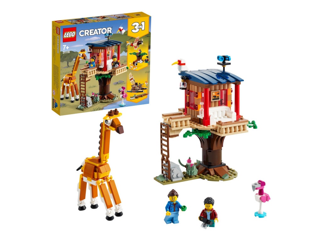 

Конструктор Lego Creator Домик на дереве для сафари 397 дет. 31116, 31116