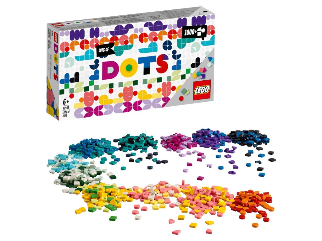 фото Конструктор lego dots большой набор тайлов 1040 дет. 41935