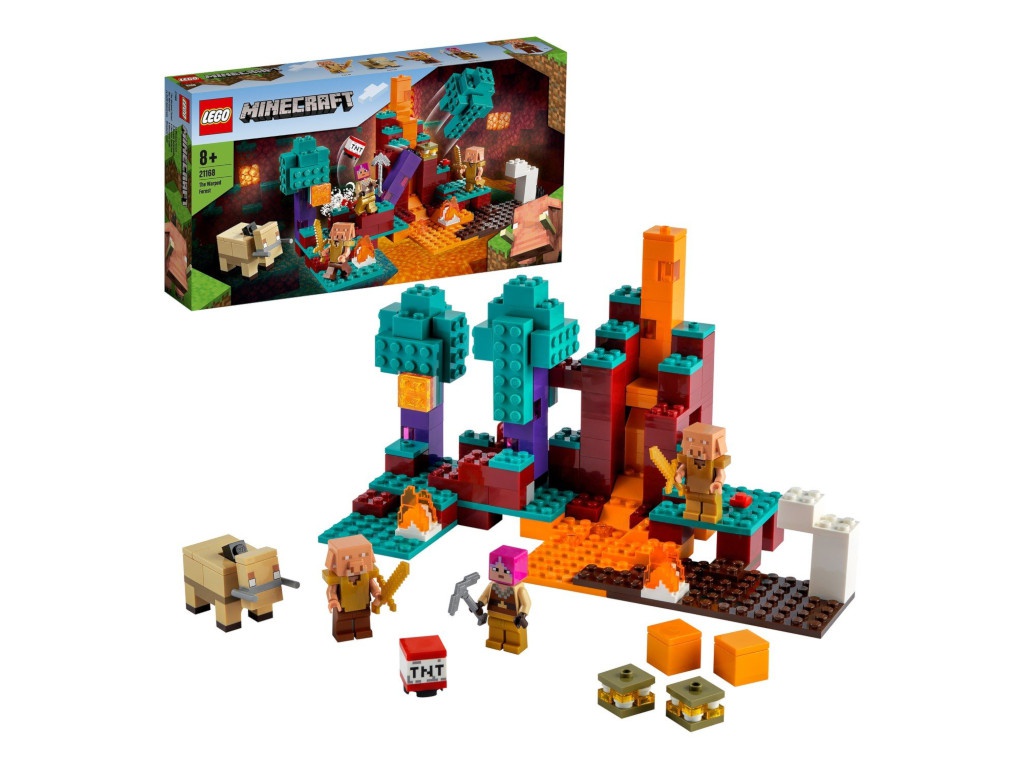 

Конструктор Lego Minecraft Искажённый лес 287 дет. 21168, 21168