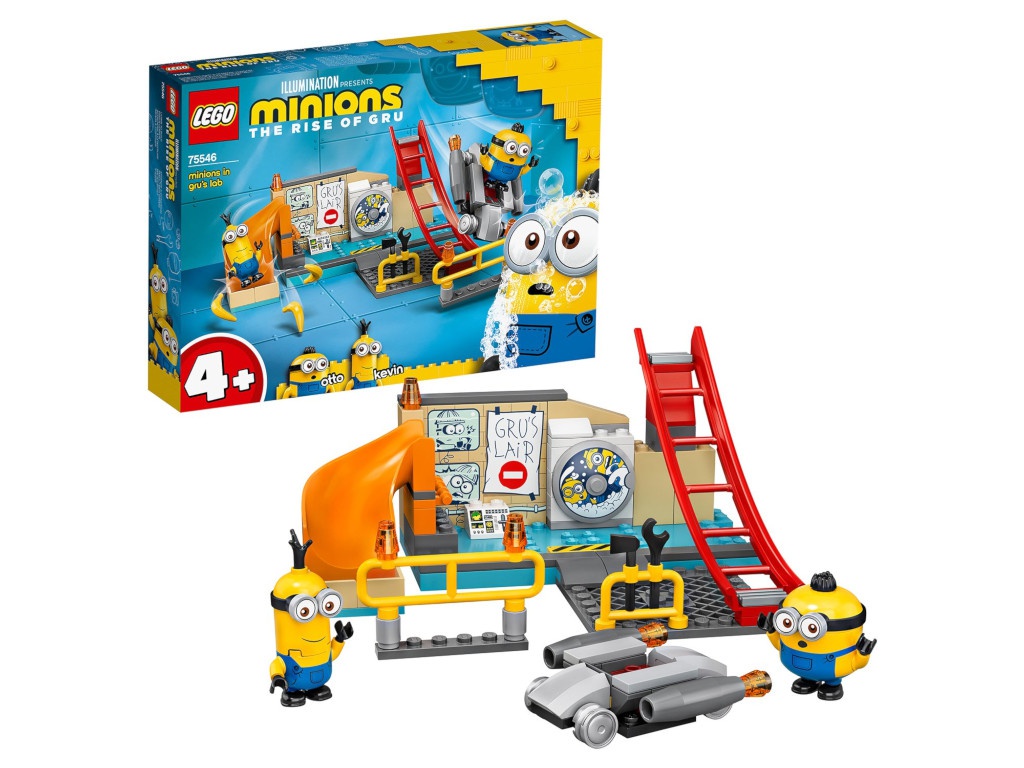 

Конструктор Lego Minions Миньоны в лаборатории Грю 87 дет. 75546, 75546