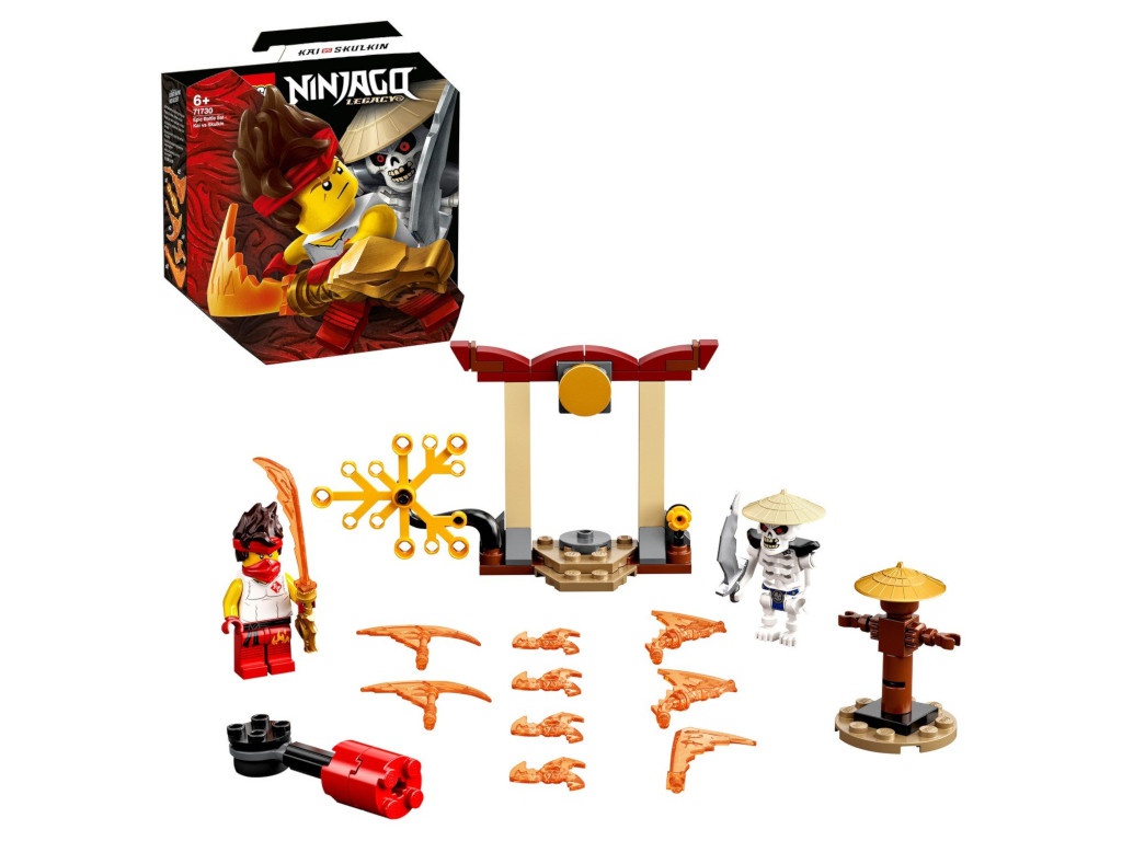 

Конструктор Lego Ninjago Легендарные битвы: Кай против Скелета 61 дет. 71730, 71730