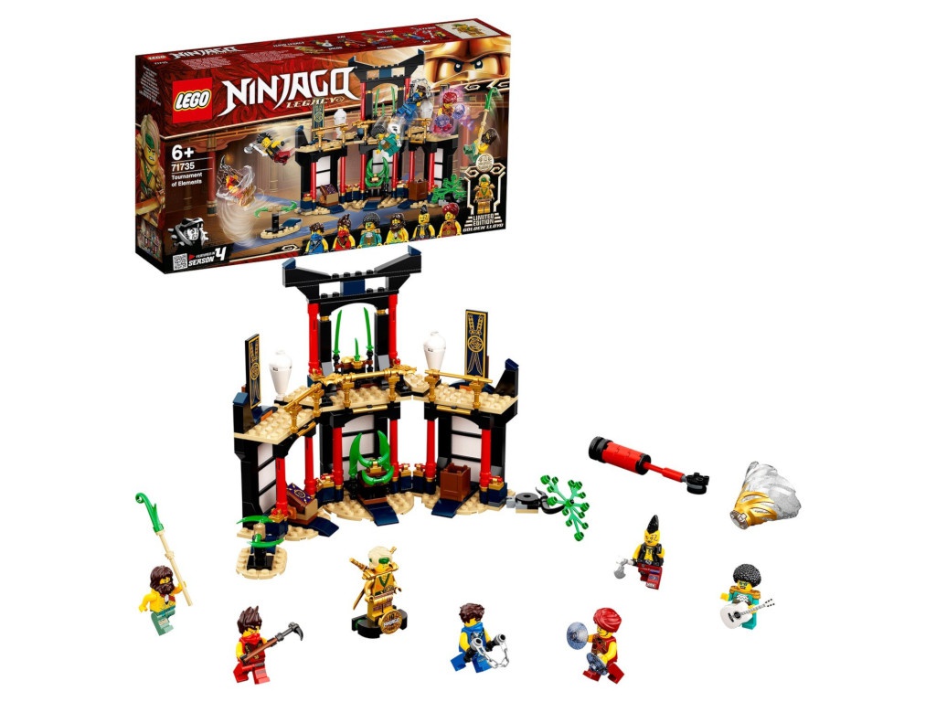 

Конструктор Lego Ninjago Турнир стихий 283 дет. 71735, 71735