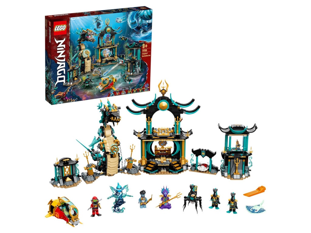 

Конструктор Lego Ninjago Храм Бескрайнего моря 1060 дет. 71755, 71755