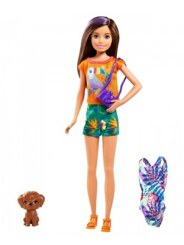 

Кукла Mattel Barbie Скиппер брюнетка в шортах с питомцем и аксессуарами GRT88, Скиппер брюнетка в шортах с питомцем и аксессуарами GRT88