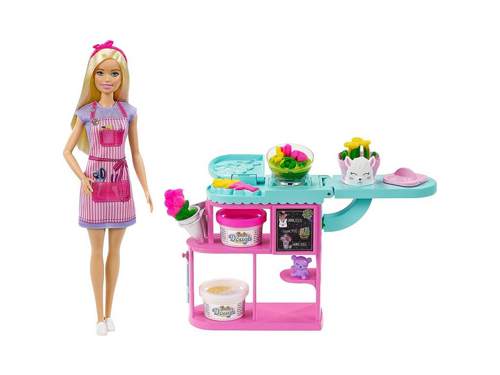 

Кукла Mattel Barbie Барби Флорист с цветочным магазином GTN58, Флорист с цветочным магазином GTN58