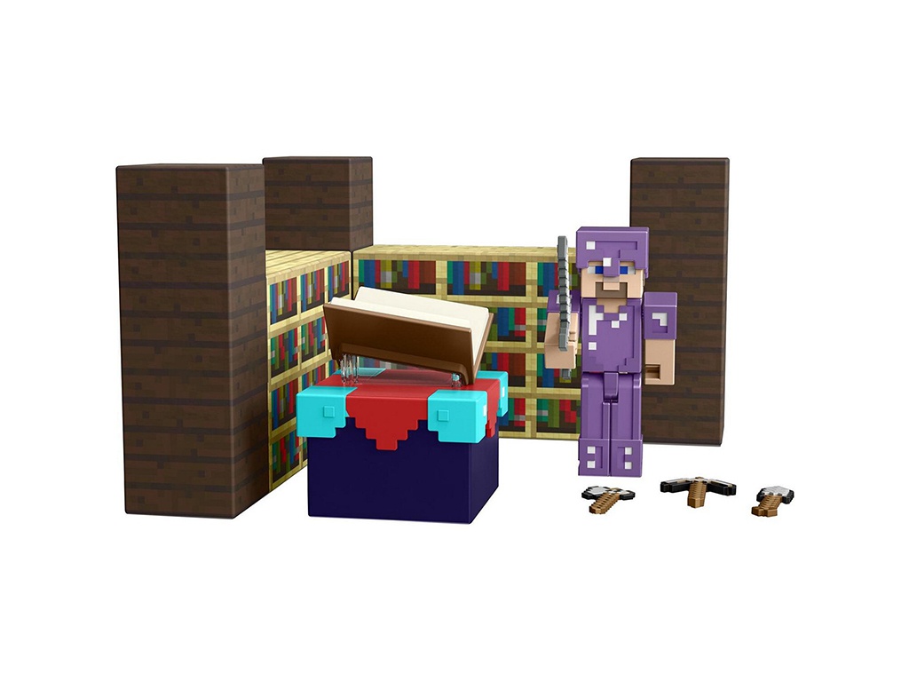 Игровой набор Mattel Minecraft Комната для зачарования GYB62 игровой набор barbie наряды для кена в асс mattel cfy02