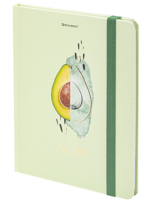 

Блокнот Brauberg Avocado А5 145x203mm 96 листов 113733, 113733