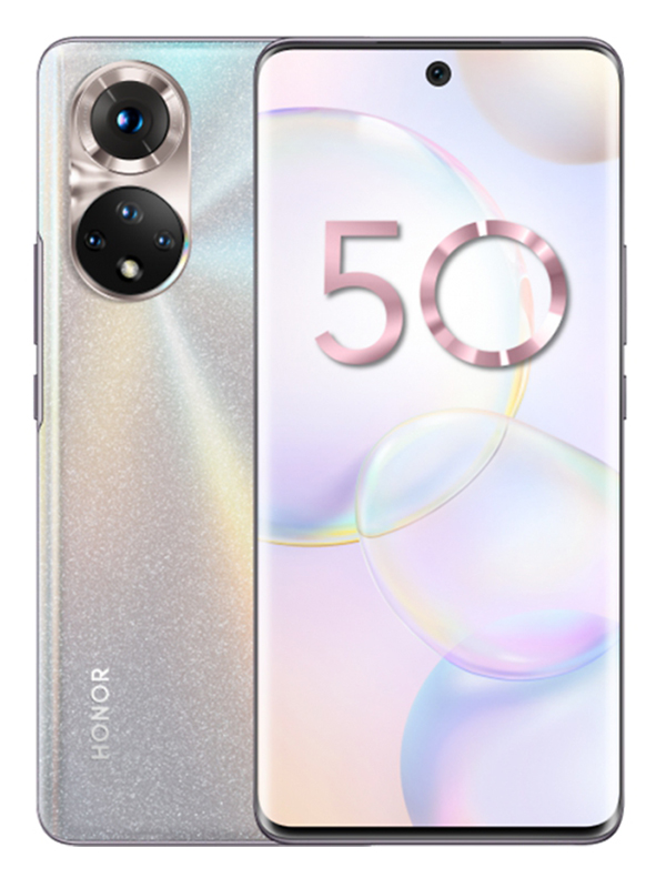 Сотовый телефон Honor 50 8/256Gb Shimmering Crystal Выгодный набор + серт. 200Р!!!