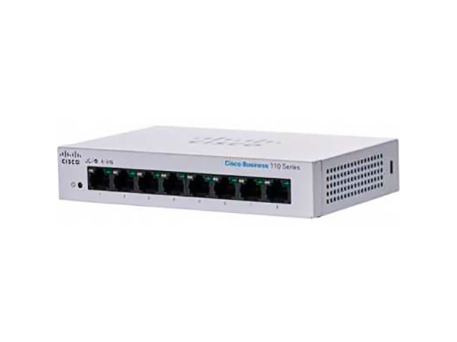 фото Коммутатор cisco cbs110-8t-d-eu