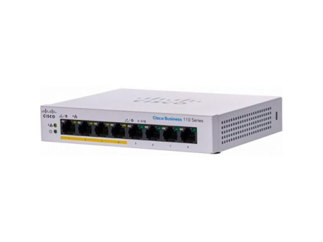 

Коммутатор Cisco CBS110-8PP-D-EU, CBS110-8PP-D-EU