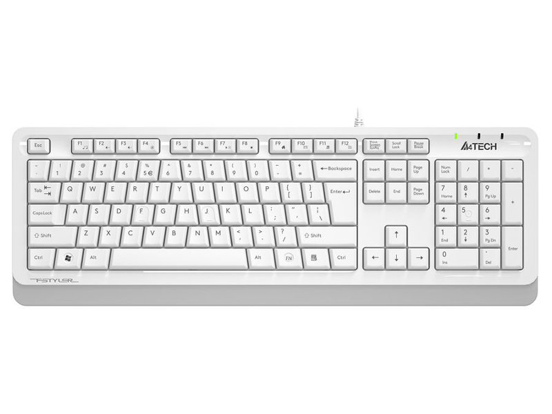 

Клавиатура A4Tech Fstyler FKS10 White-Grey, FKS10