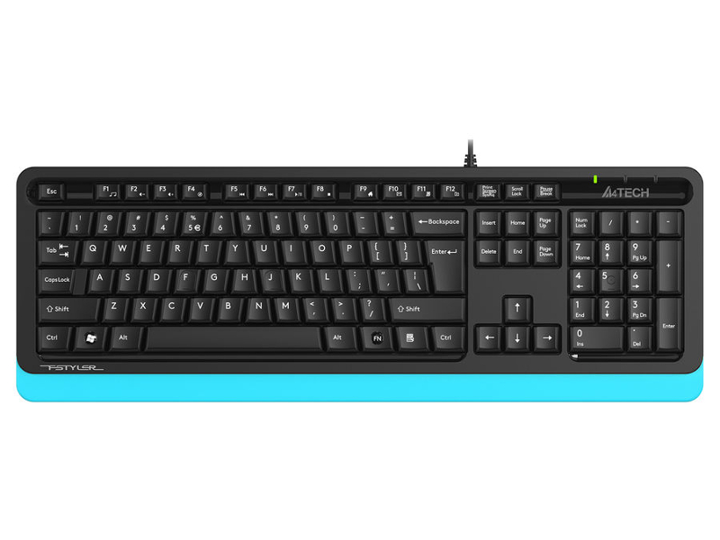 фото Клавиатура a4tech fstyler fks10 black-blue