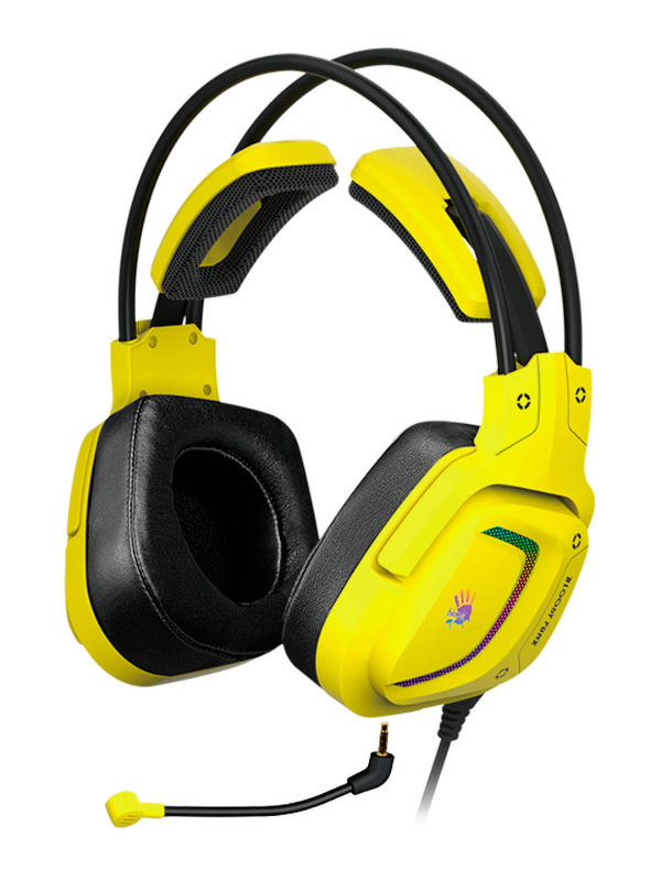 Наушники A4Tech Bloody G575 Punk Yellow-Black наушники onanoff buddyphones explore yellow 146407