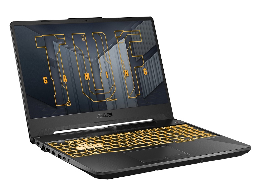 фото Ноутбук asus tuf gaming fx506heb-hn155t 90nr0703-m05780 (intel core i5 11400h 2.7ghz/8192mb/512gb ssd/nvidia geforce rtx 3050 ti 4096mb/wi-fi/bluetooth/cam/15.6/1920x1080/windows 10)