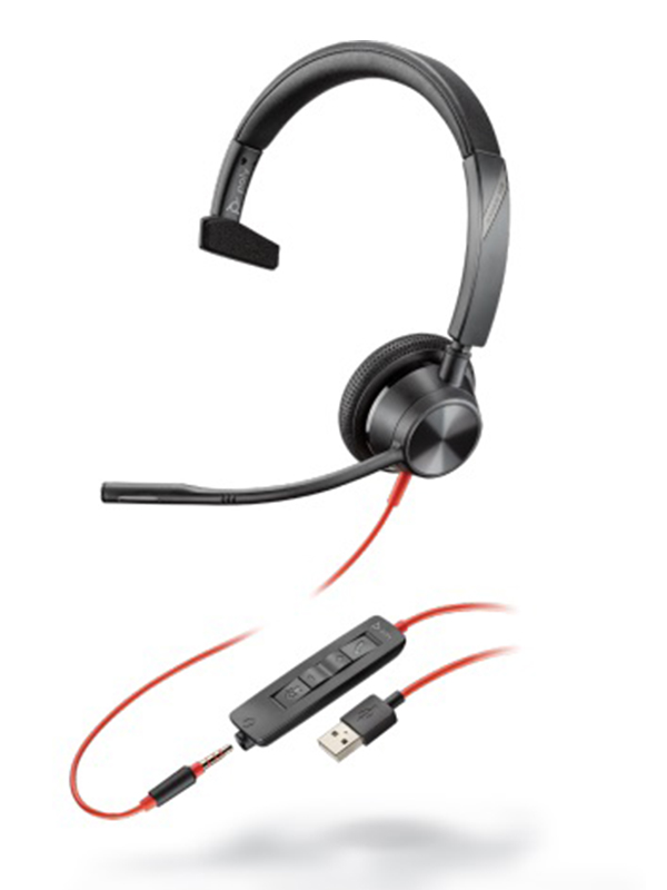 фото Наушники plantronics blackwire 3315-m usb-a 214014-01