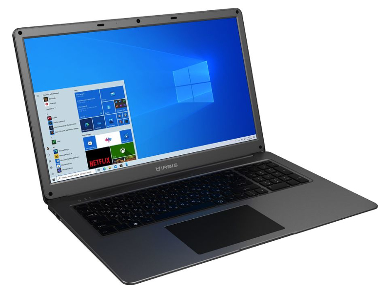Ноутбук Irbis NB701 (Intel Celeron N4020 1.1 GHz/4096Mb/128Gb eMMC/Intel UHD Graphics/Wi-Fi/Bluetooth/Cam/17.3/1600x900/Windows 10 Pro 64-bit)