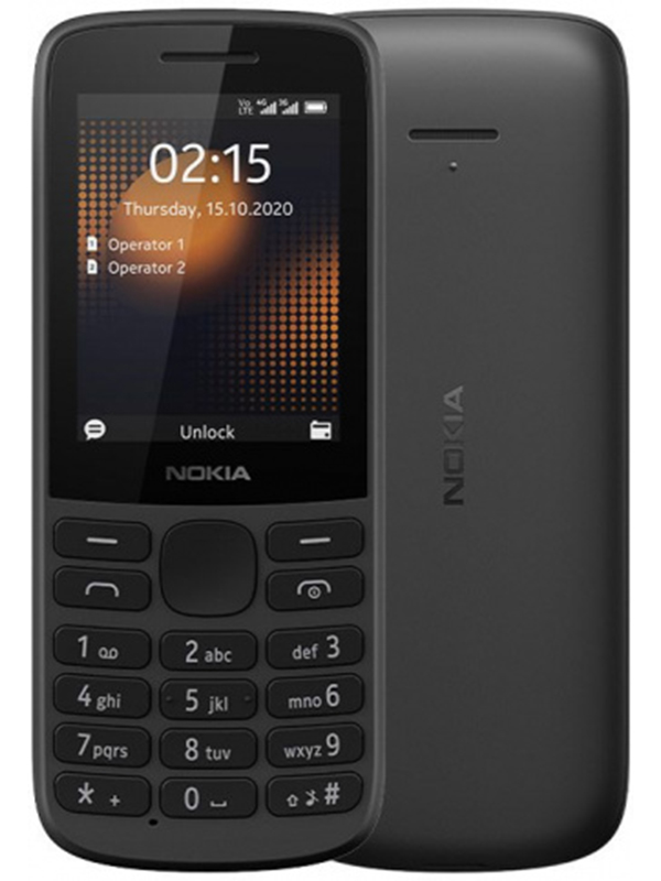 фото Сотовый телефон nokia 215 4g (ta-1272) dual sim black выгодный набор + серт. 200р!!!