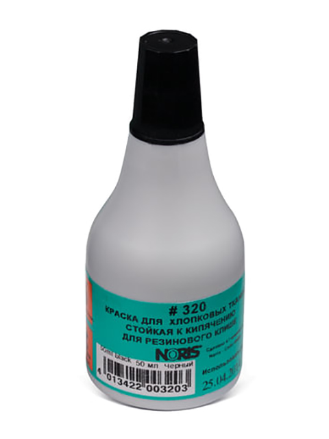 

Краска штемпельная Noris 50ml Black 320Сч, 320Сч