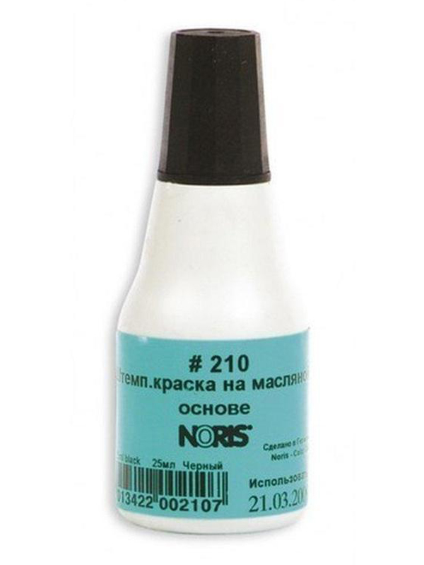 

Краска штемпельная Noris 25ml Black 210Ач, 210Ач