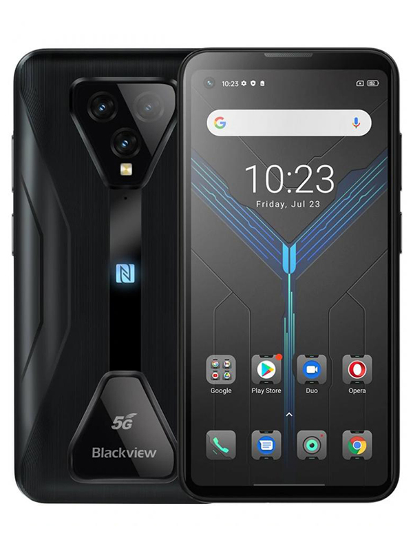 Сотовый телефон Blackview BL5000 8Gb 128Gb Phantom Black for blackview a200 pro skin feel magnetic flip leather phone case black