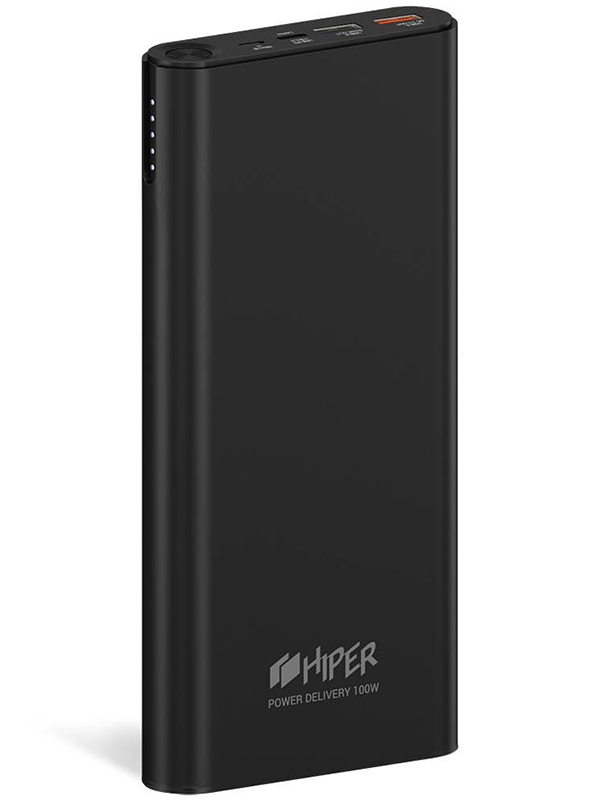 фото Внешний аккумулятор hiper power bank forcepower 100w 20000mah aluminum black выгодный набор + серт. 200р!!!