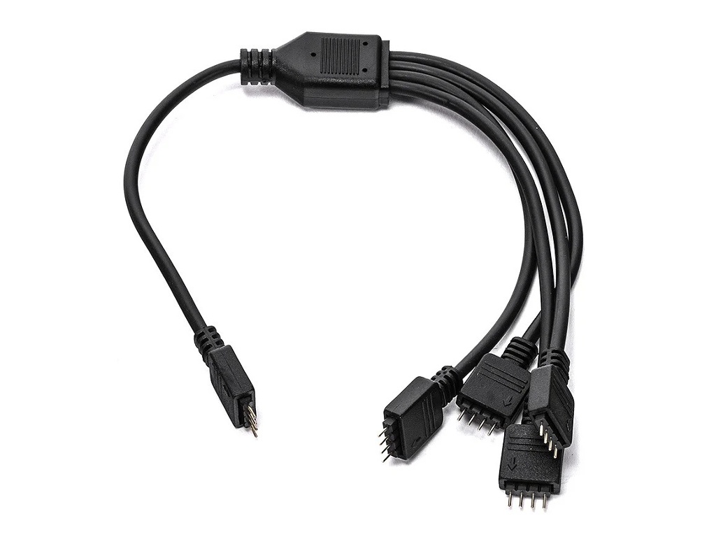 фото Кабель разветвитель ekwb ek-rgb 4-way splitter cable rgb 4-pin