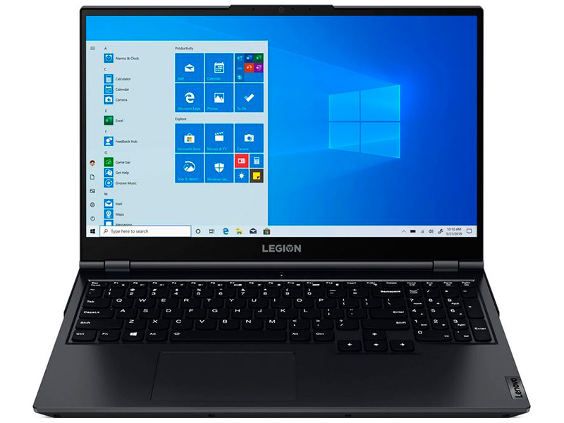 фото Ноутбук lenovo legion 5 15ach6 dark blue 82jw001uru (amd ryzen 5 5600h 3.3 ghz/8192mb/512gb ssd/nvidia geforce rtx 3050 4096mb/wi-fi/bluetooth/cam/15.6/1920x1080/windows 10)