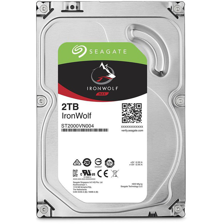 фото Жесткий диск seagate ironwolf nas 2tb st2000vn004 выгодный набор + серт. 200р!!!