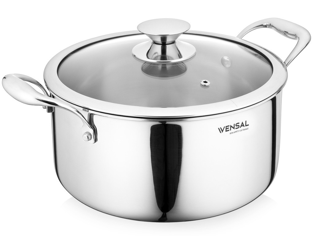 фото Кастрюля vensal le chef 6.3l vs1533