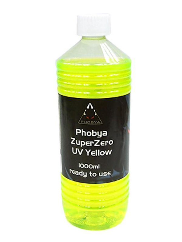 фото Жидкость для сжо phobya zuperzero uv yellow 1.0l 30104