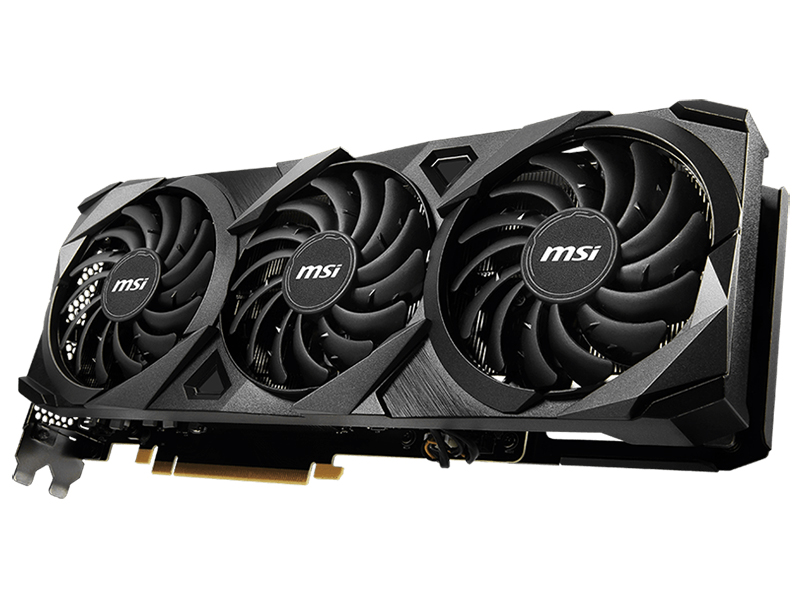 фото Видеокарта msi geforce rtx 3070 ti 1800mhz pci-e 4.0 8192mb 19000mhz 256 bit 3xdp hdmi rtx 3070 ti ventus 3x 8g oc ru